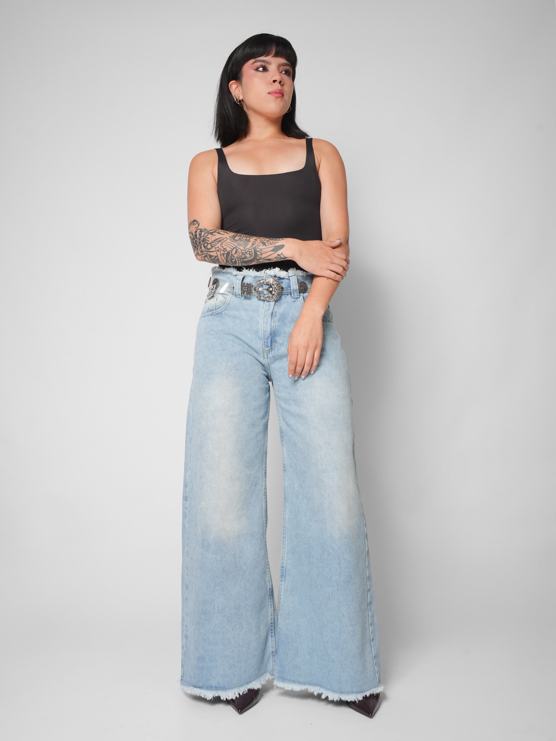 WIDE LEG CLASIC BLUE