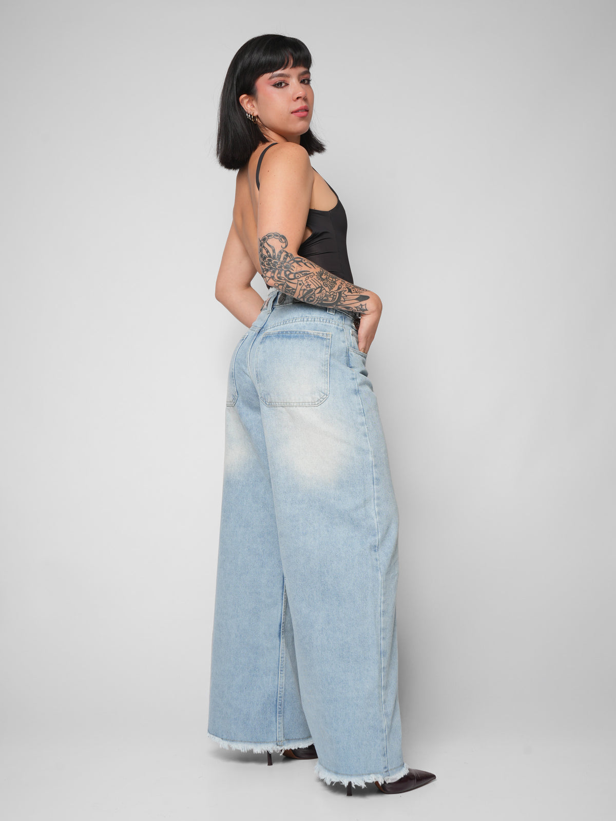 WIDE LEG CLASIC BLUE